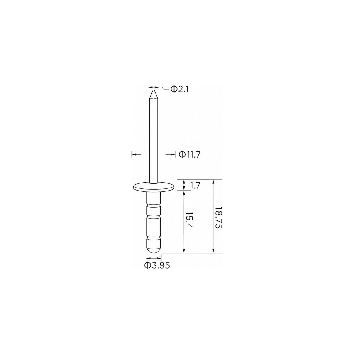 Fästclips Toyota Tacoma/Tundra m.fl. – 10-pack