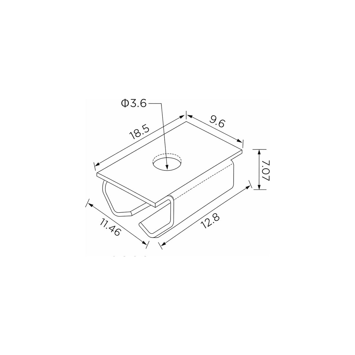 Fästclips – 10-pack