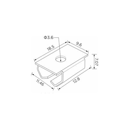 Fästclips – 10-pack