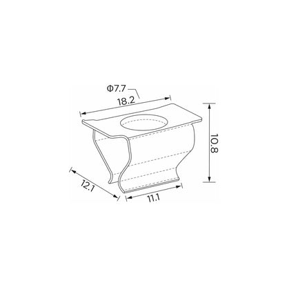 Fästclips Audi A1/A3 m.fl. – 10-pack