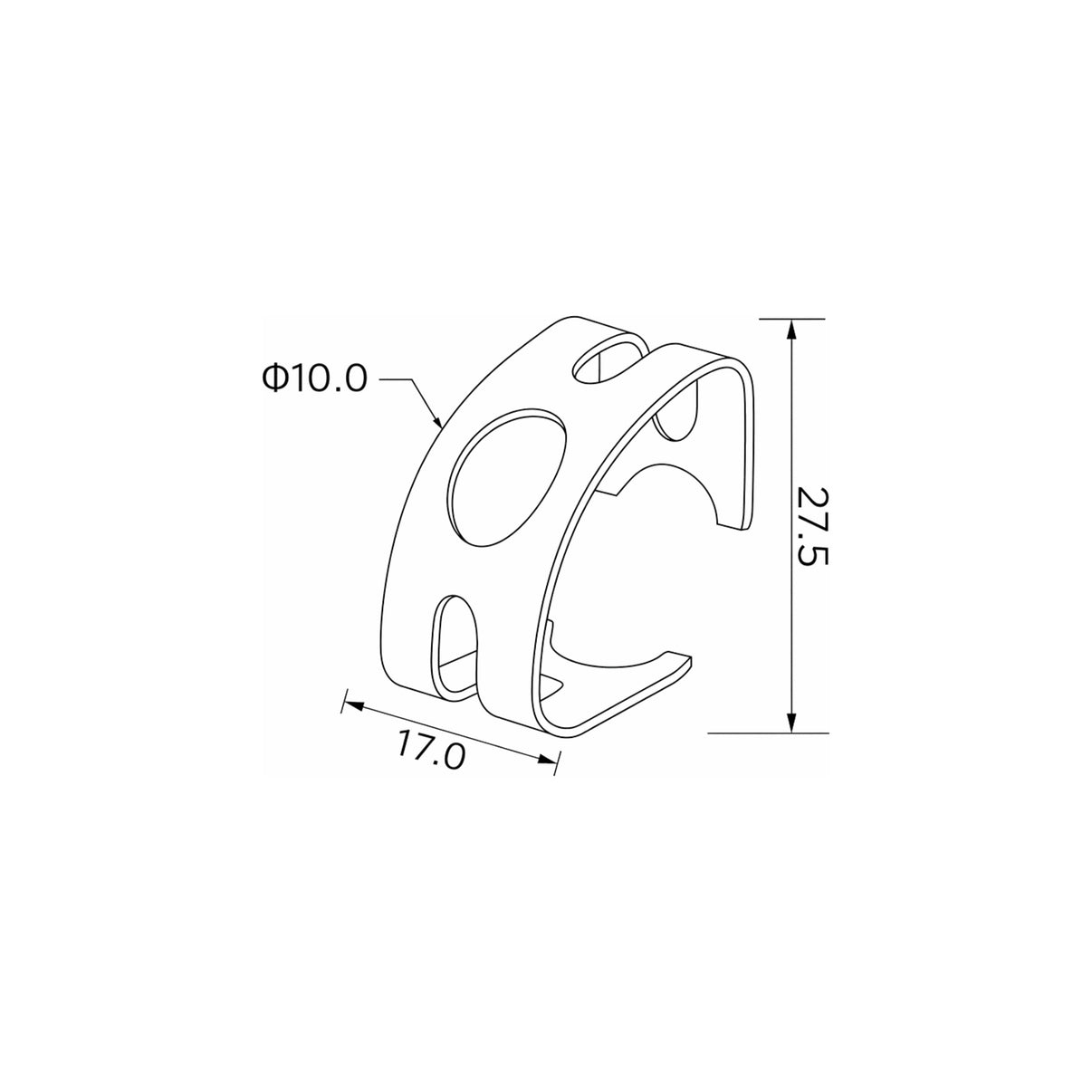 Fästclips VW Passat B5/Golf IV m.fl. – 10-pack
