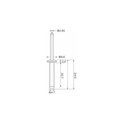 Fästclips Fiat Scudo/Ulysse m.fl. – 10-pack