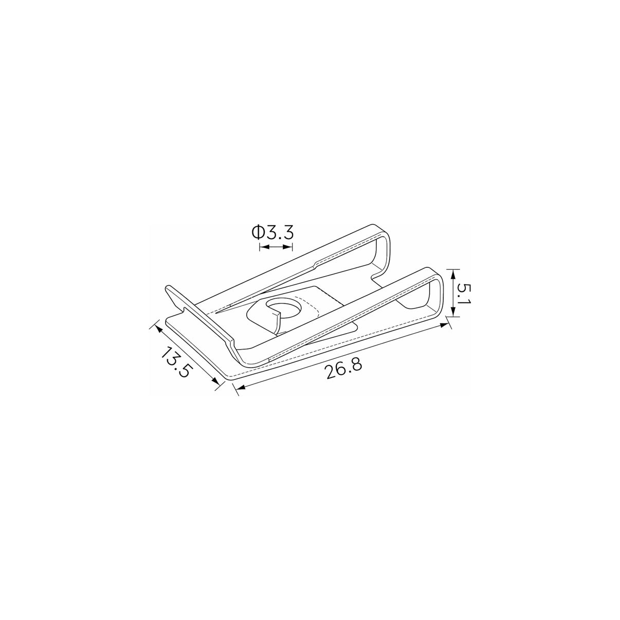 Fästclips Chevrolet Silverado 1500/Silverado 2500 Hd m.fl. – 10-pack