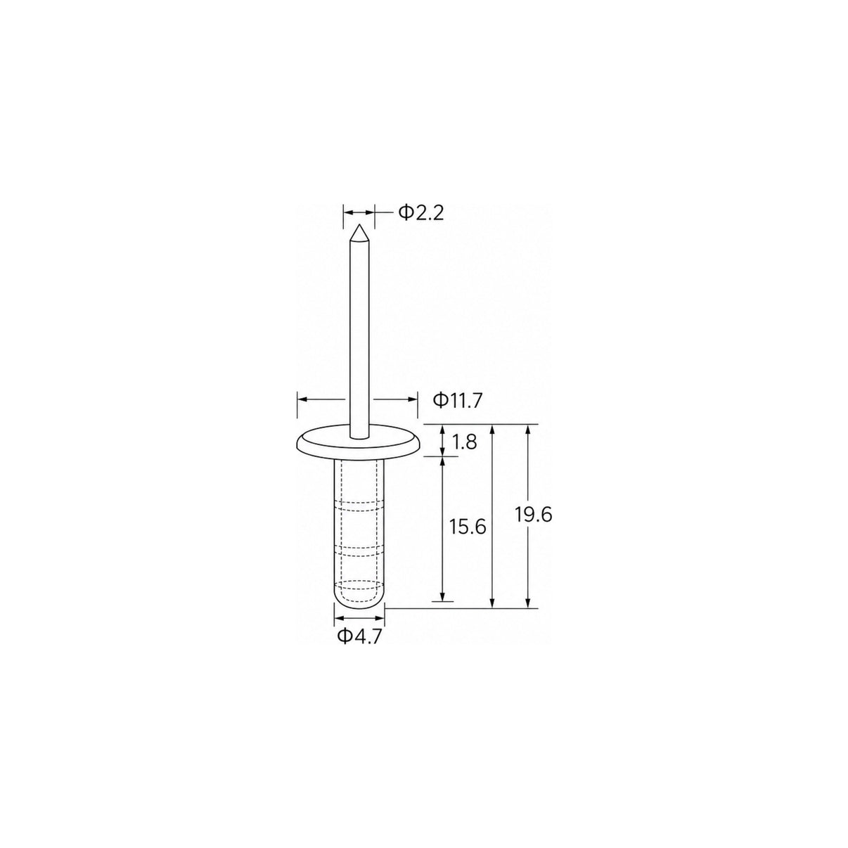 Fästclips Toyota Auris/C-Hr m.fl. – 10-pack