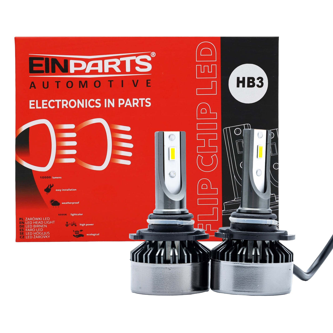 LED-konverteringssats – HB3 – 6000K – 9V - 16V – P20d – 2-pack