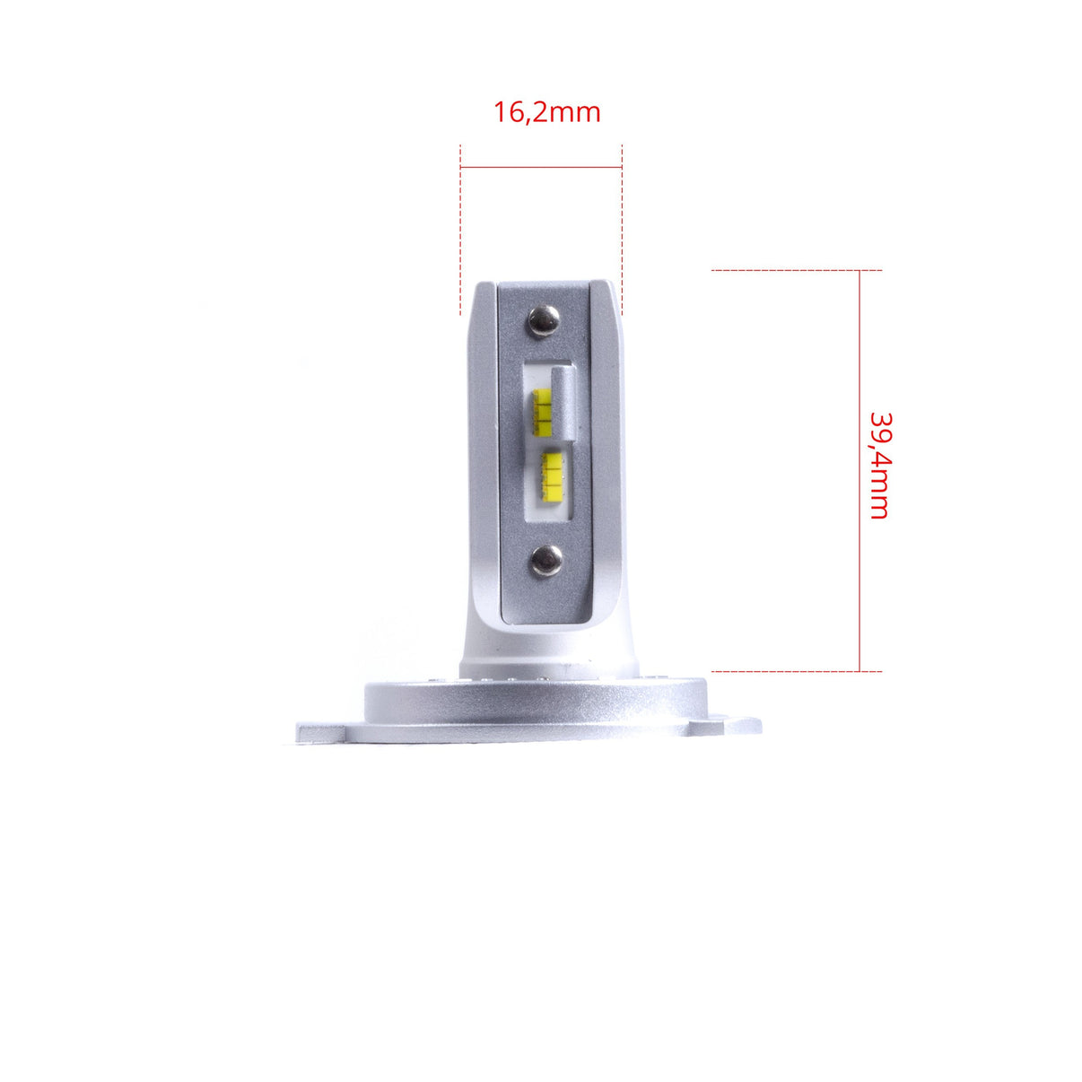 LED-lampa för bil – H4 – P43t – 6000K – 6 LED – SMD
