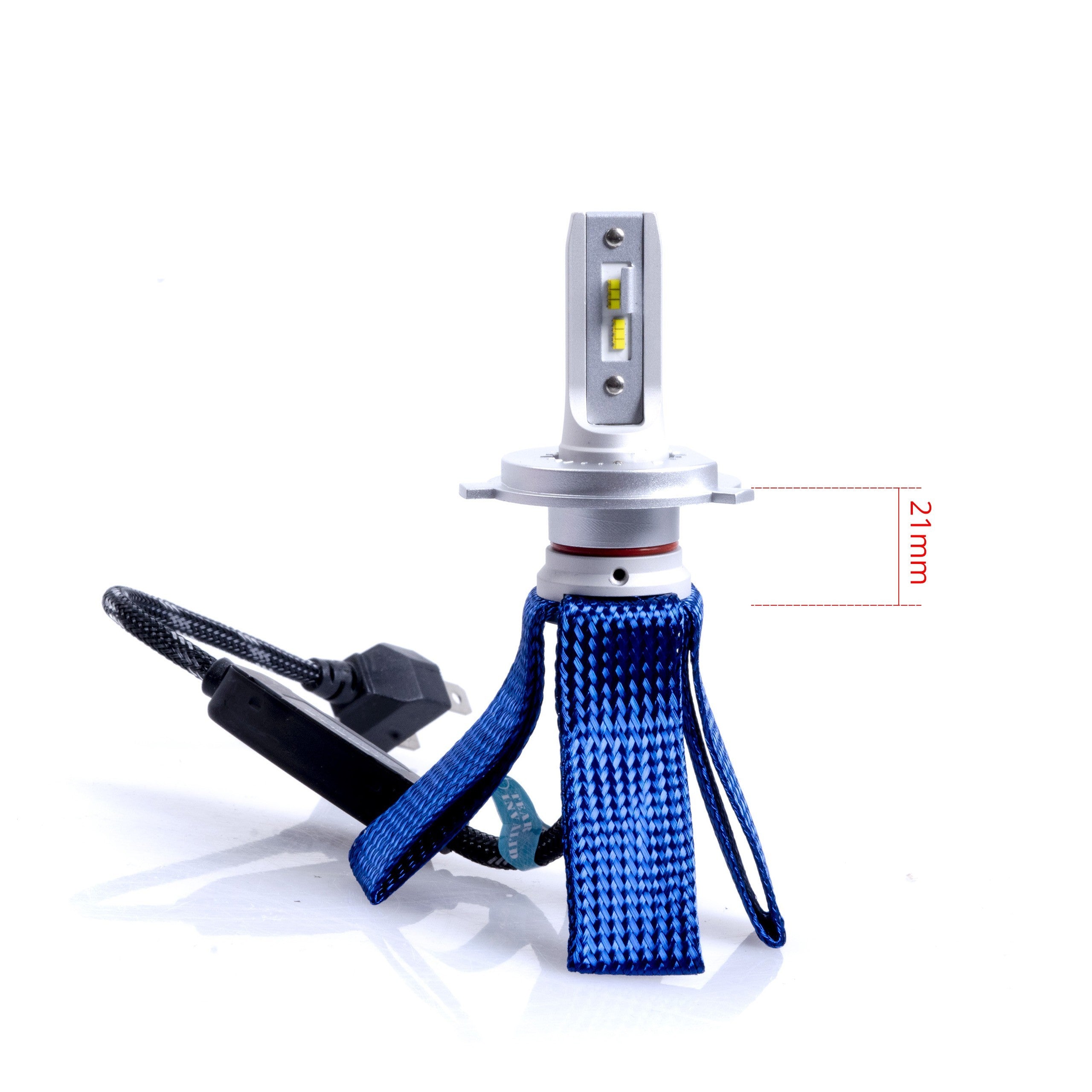 LED-lampa för bil – H4 – P43t – 6000K – 6 LED – SMD
