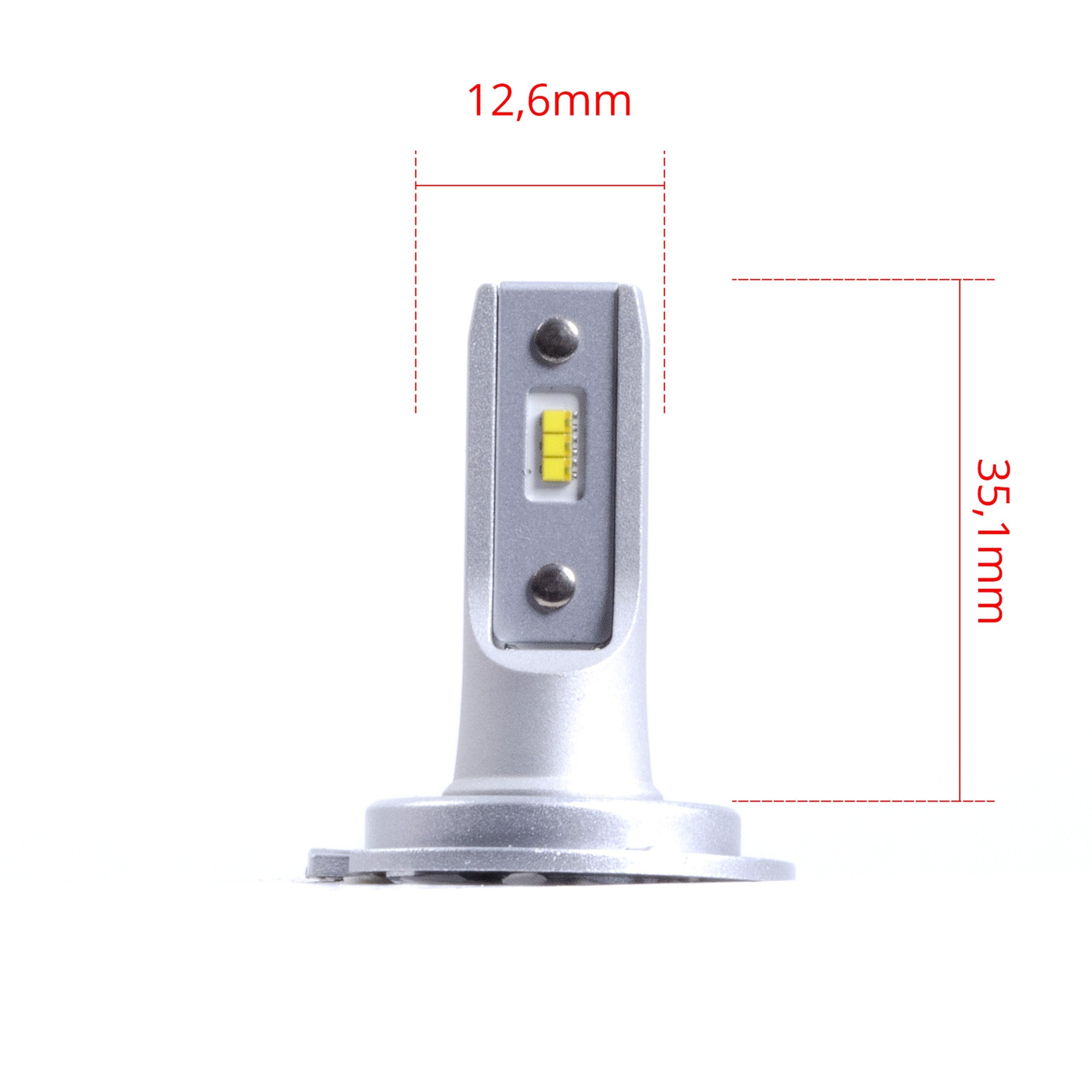LED-lampa för bil – H7 – PG18.5D-1 – 6000K – 6 LED – SMD