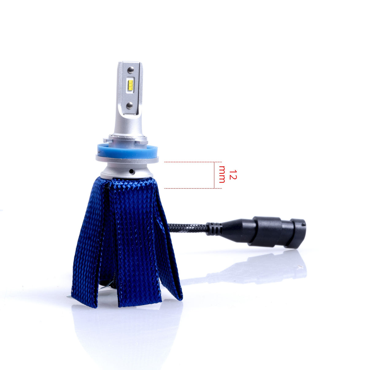 LED-lampa för bil – H11 – PGJ19–1/2 – 6000K – 6 LED – SMD