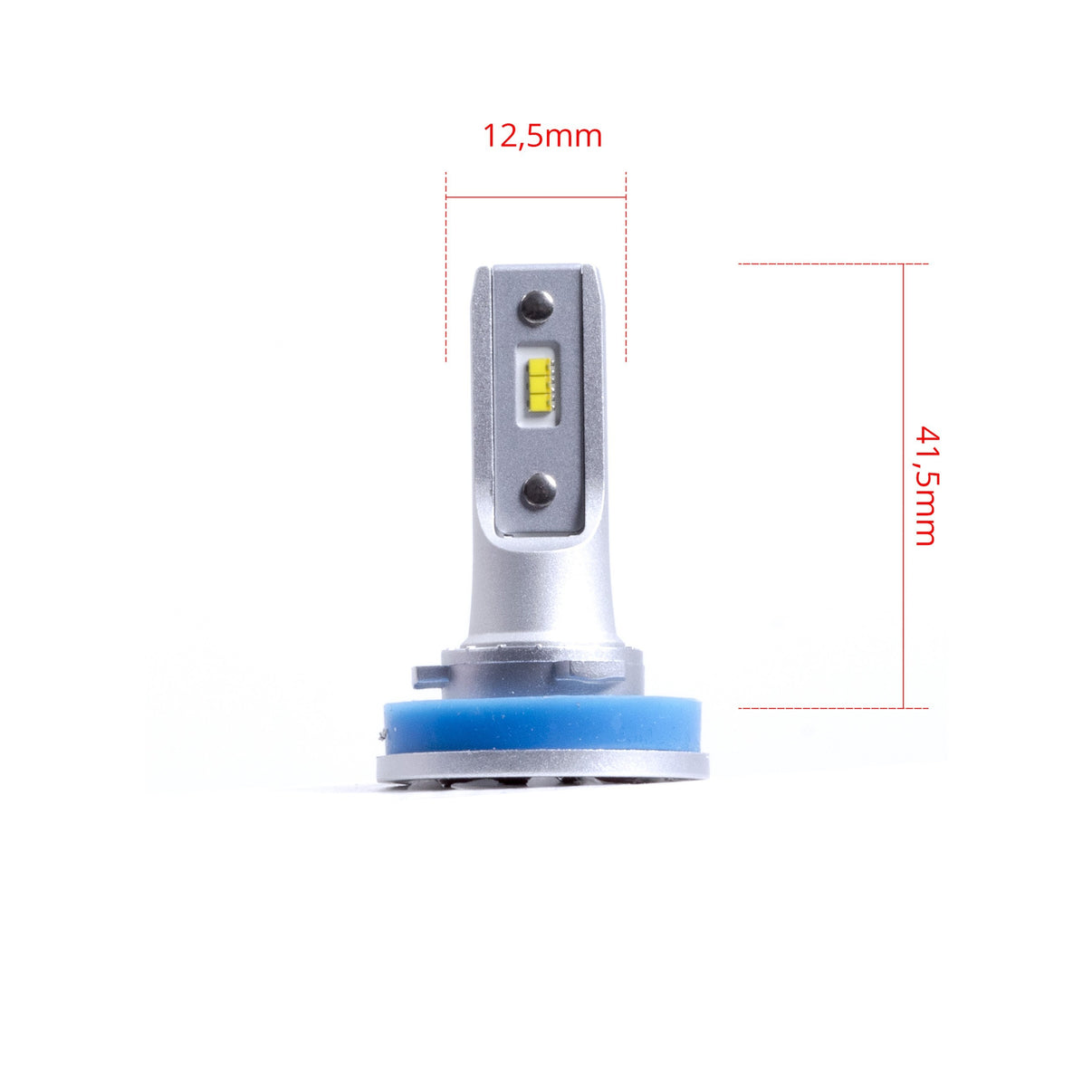 LED-lampa för bil – H11 – PGJ19–1/2 – 6000K – 6 LED – SMD