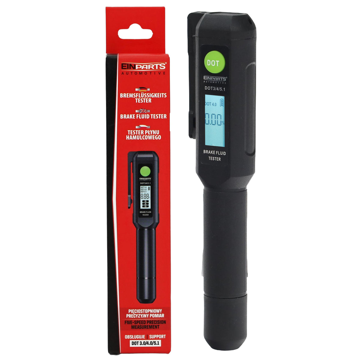 Testinstrument för bil – 1–1,5 V – 155 × 30 × 25 mm
