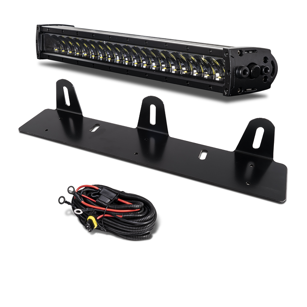 Lyspakke LUXTAR X20 Black Edition - produktbillede forfra | LUXTAR