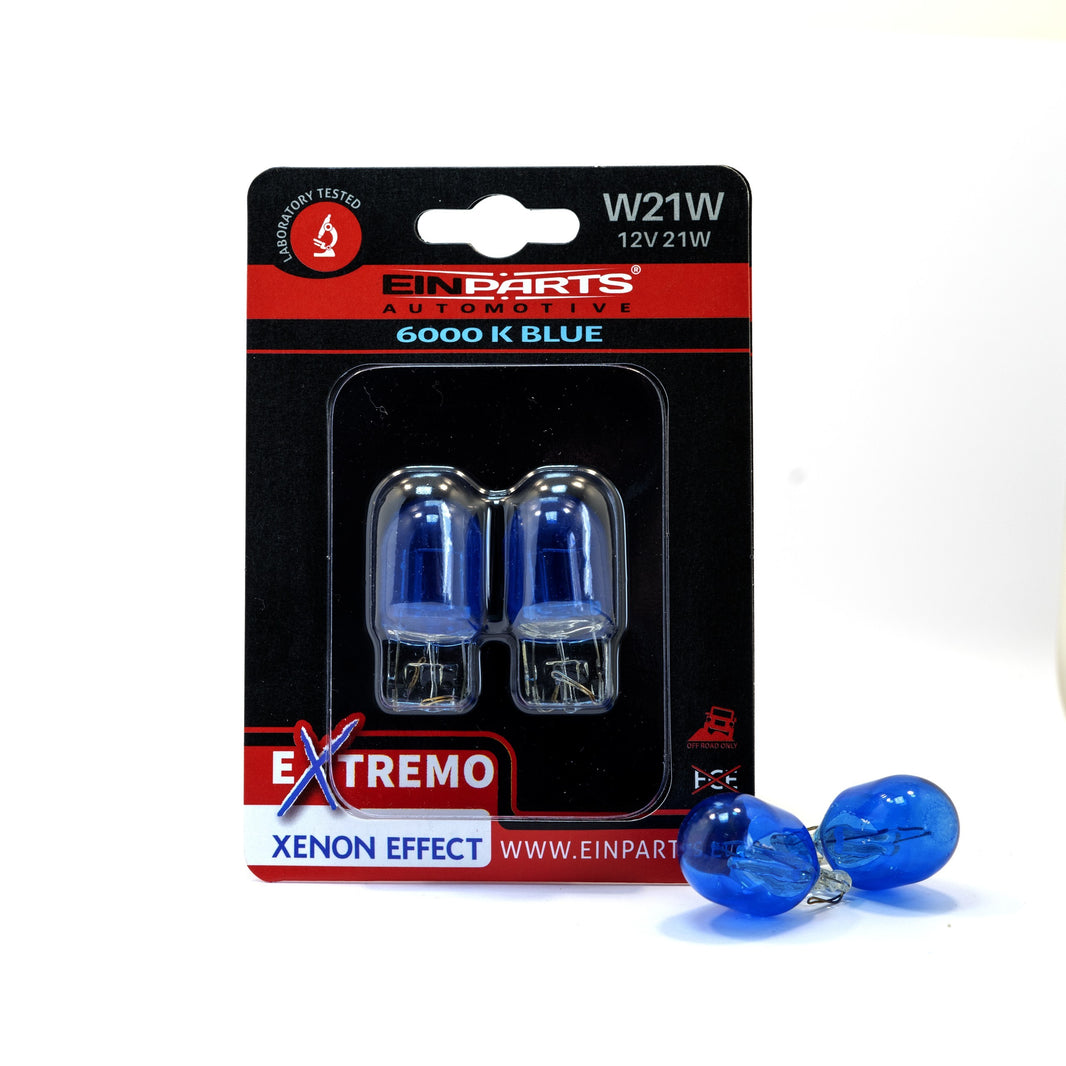 Halogenlampa – W21W – 9V - 16V – 21 W – 2-pack