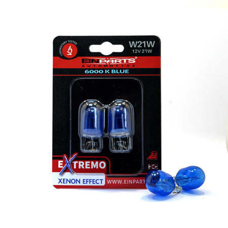Halogenlampa – W21W – 9V - 16V – 21 W – 2-pack