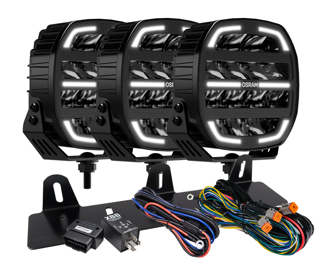 Osram LEDriving CUBE MX180 – CB 7" RAD3 – produktbild framifrån | OSRAM