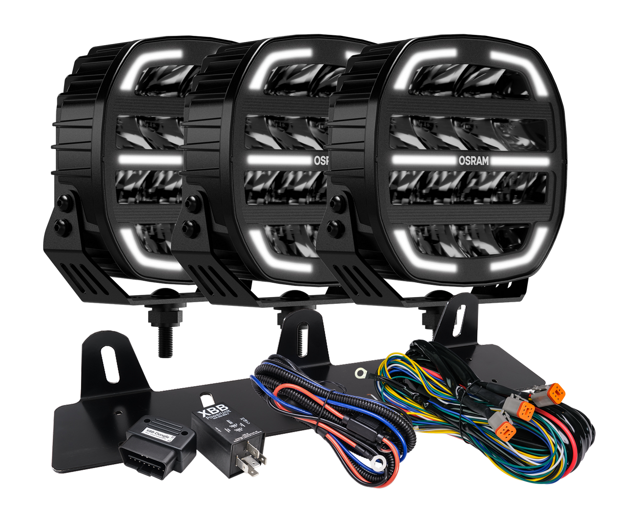 Osram LEDriving CUBE MX180 – CB 7" RAD3 – produktbild framifrån | OSRAM