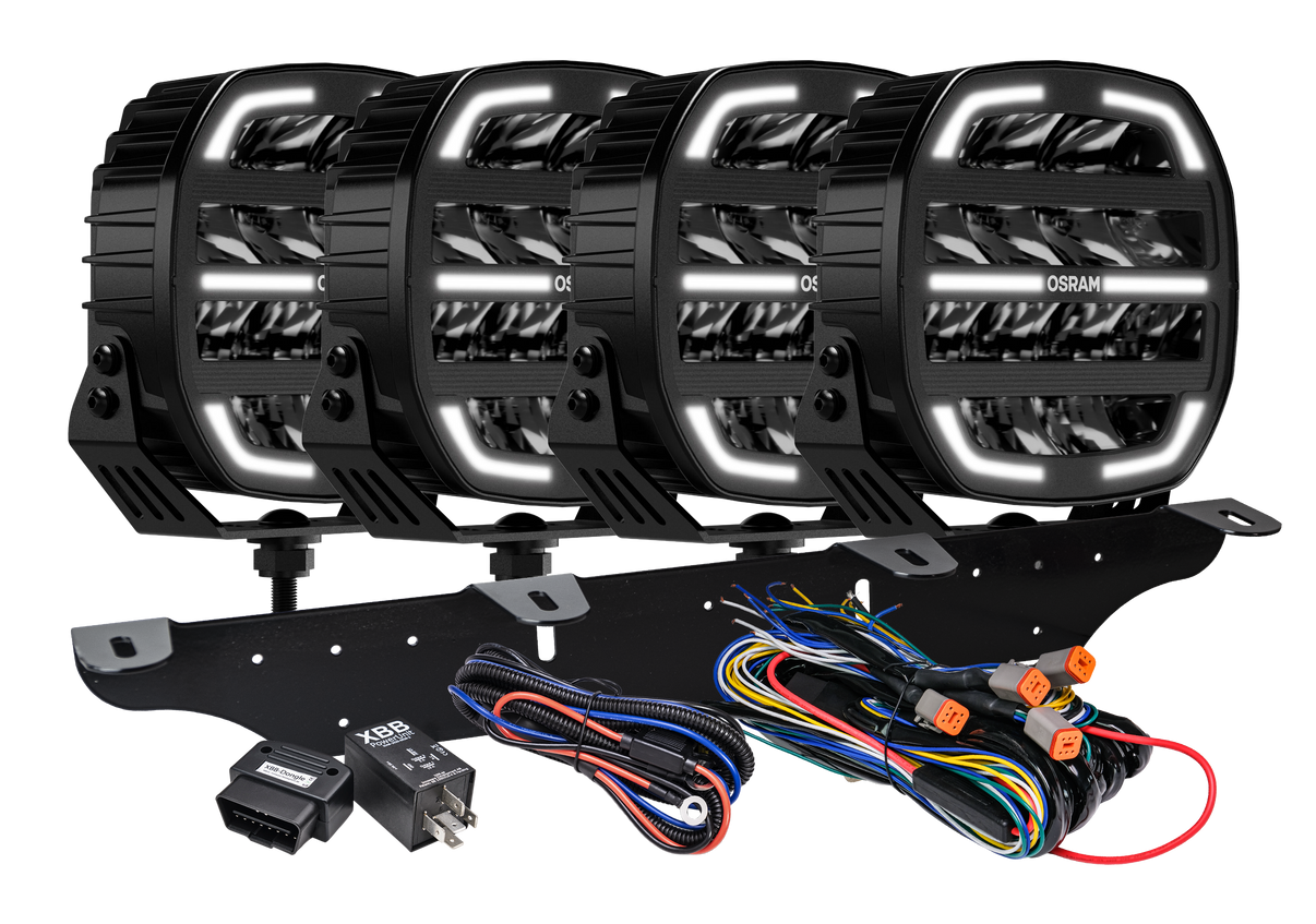 Osram LEDriving CUBE MX180 – CB 7" RAD4 – produktbild framifrån | OSRAM