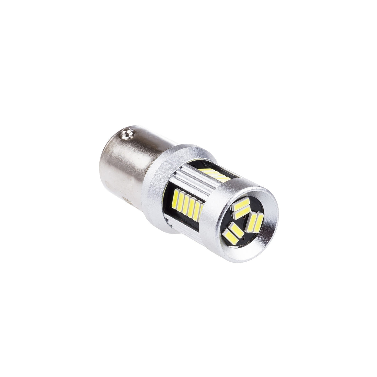 LED-lampa för bil – P21W – BA15S – 6000K – 30 LED – SMD 4014 – 2-pack