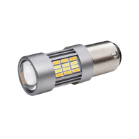 BAY15D – 1157 Switchback hvid/rav – produktbillede set forfra | Xenon-kongen