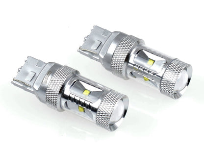 LED-lampa för bil – W21W – W3X16D – 6000K – 6 LED – CREE XB-D – 2-pack