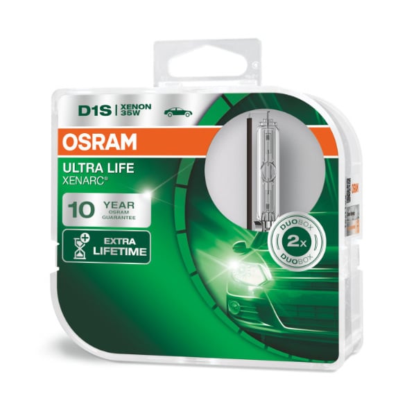 produktbild framifrån visande D1S Xenarc Ultra Life – OSRAM