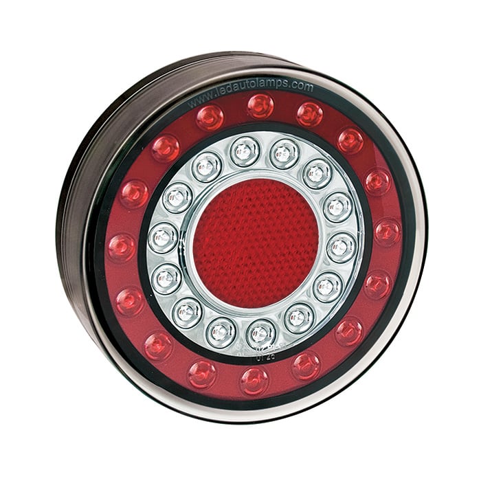 Baklampa Maxilamp 1XCE – produktbild framifrån | LEA