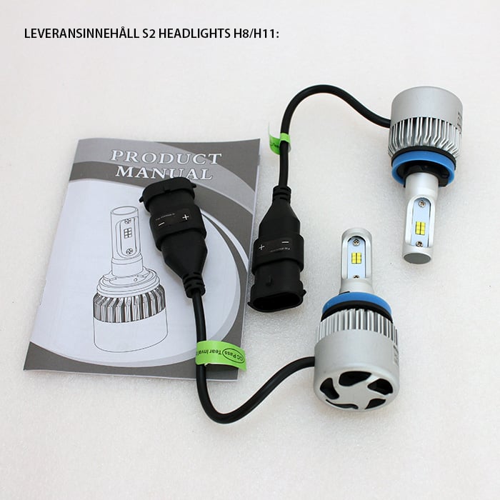 Ledis – på S2 Led Konvertering H8 – H11 – produktbillede 14 | LEDIS TIL