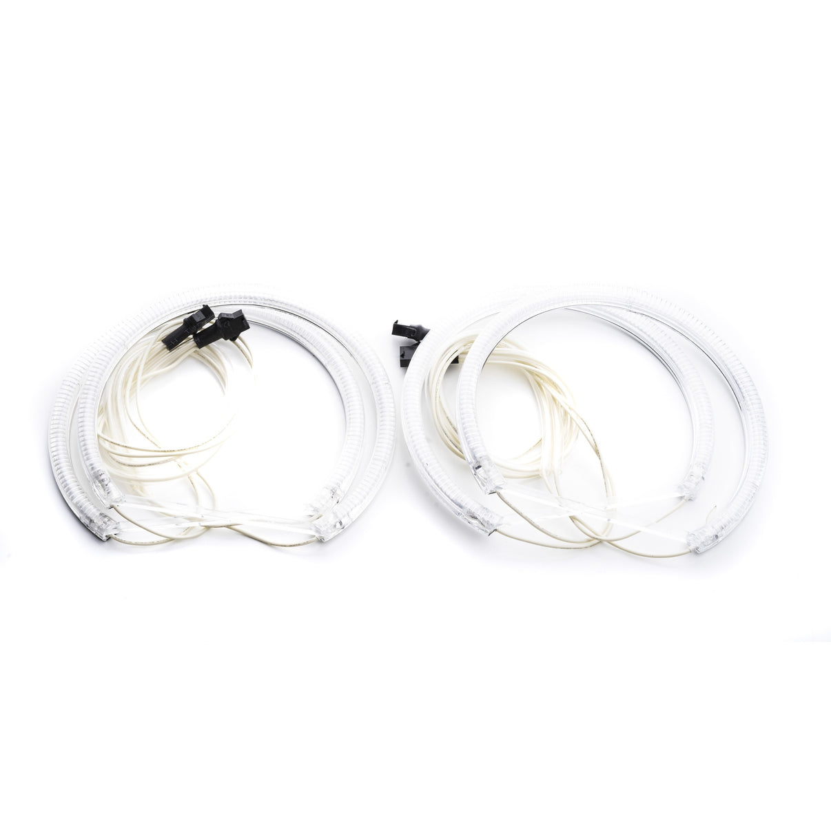 Angel Eyes-belysning – Kallvit – 6000K – 9V - 16V – 131 mm