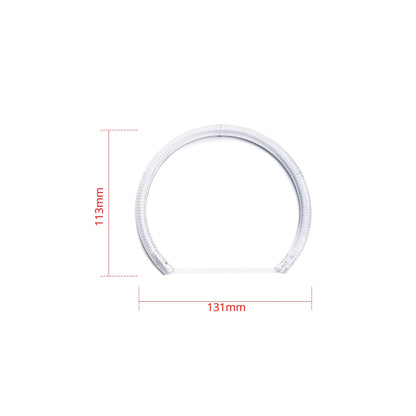 Angel Eyes-belysning – Kallvit – 6000K – 9V - 16V – 131 mm