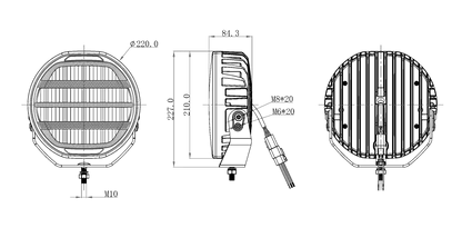 OZZ XR2 P9 Black – måttspecifikation | OZZ