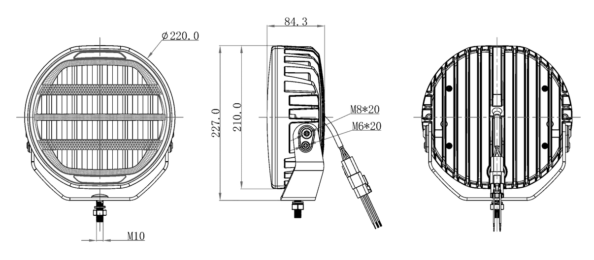 OZZ XR2 P9" White – alternativ vy | OZZ