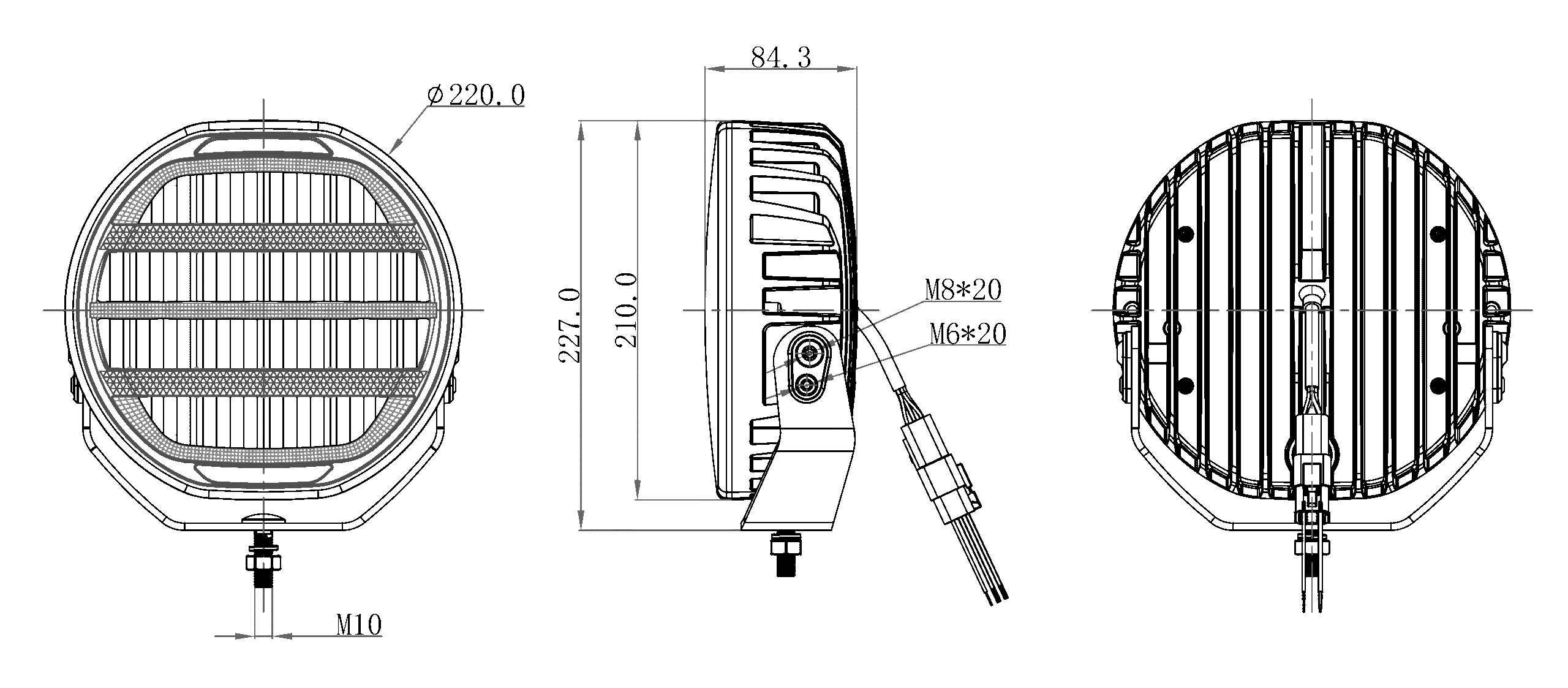 OZZ XR2 P9" White – alternativ vy | OZZ