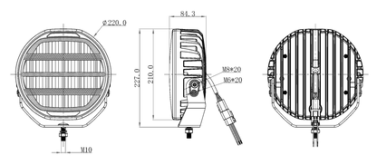 OZZ XR2 P9" White – alternativ vy | OZZ