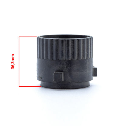 Xenonadapter – Svart – H7 – 43,4 mm