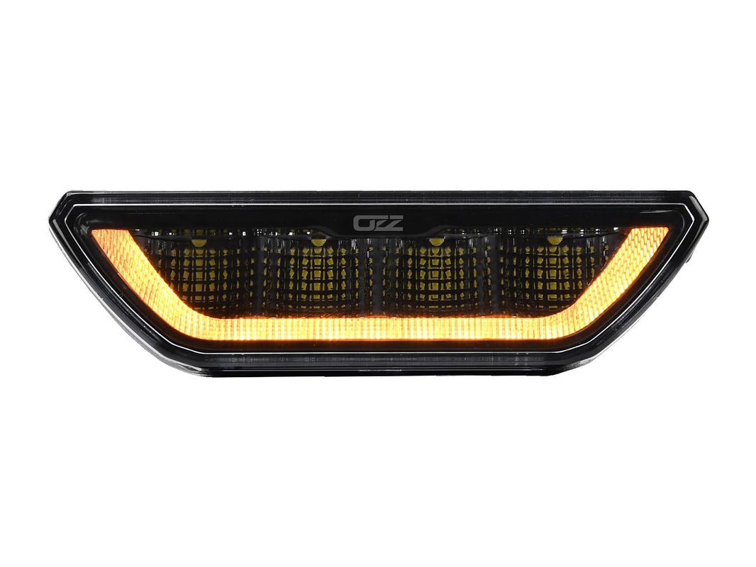 OZZ WR1 Backlampa med blixtljus – produktbild framifrån | OZZ