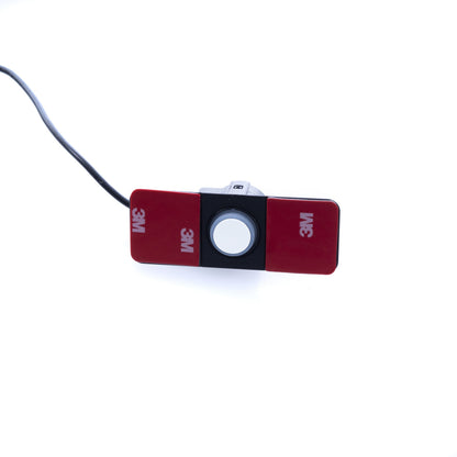 Parkeringssensor med display – Vit – ultraljudssensor – 4 sensorer – 4x 2,5 m