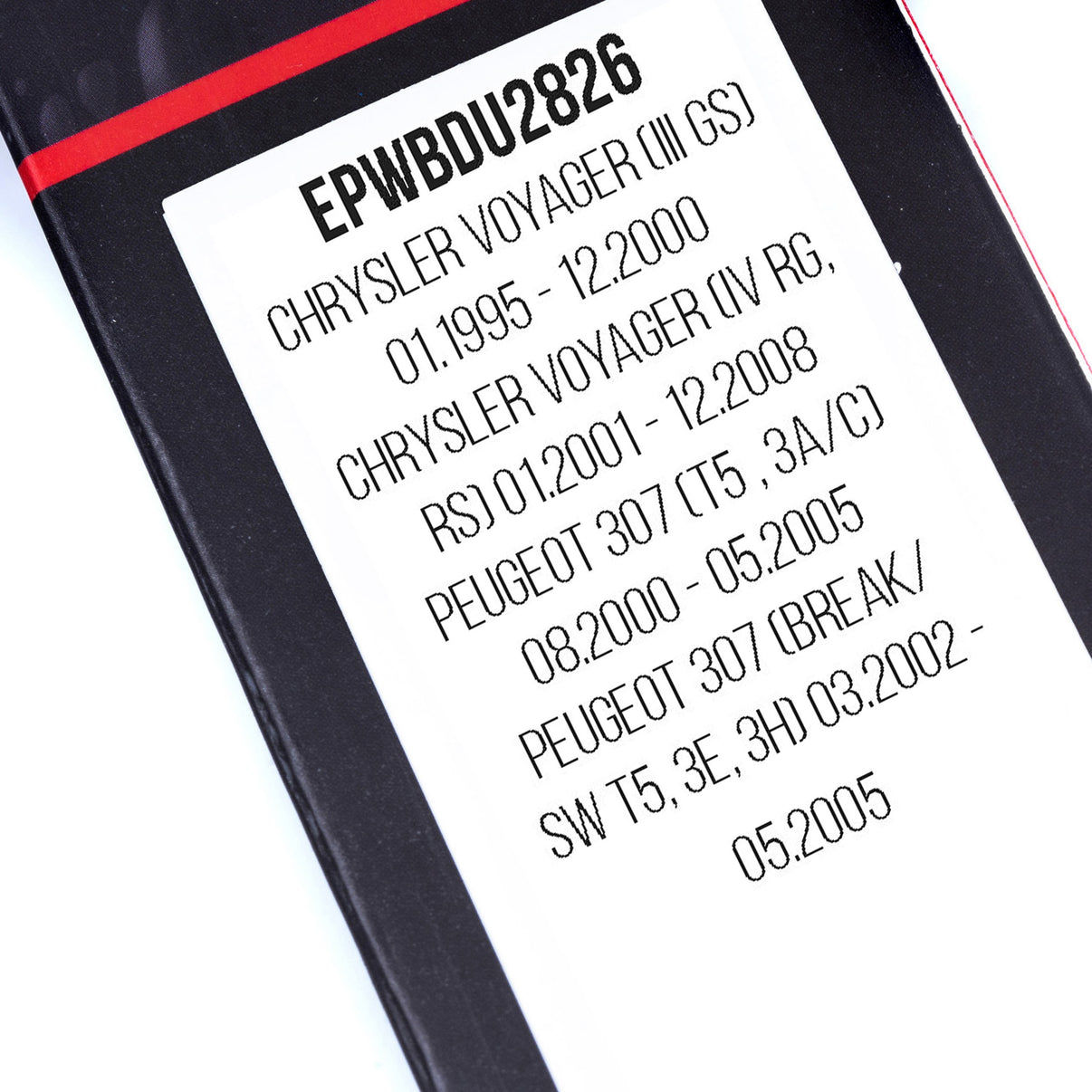 Torkarblad fram Chrysler Voyager/Peugeot 307 – 2-pack