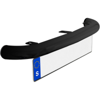 Voolbar Ljusbåge 60MM Black 3xBult – produktbild framifrån | Voolbar