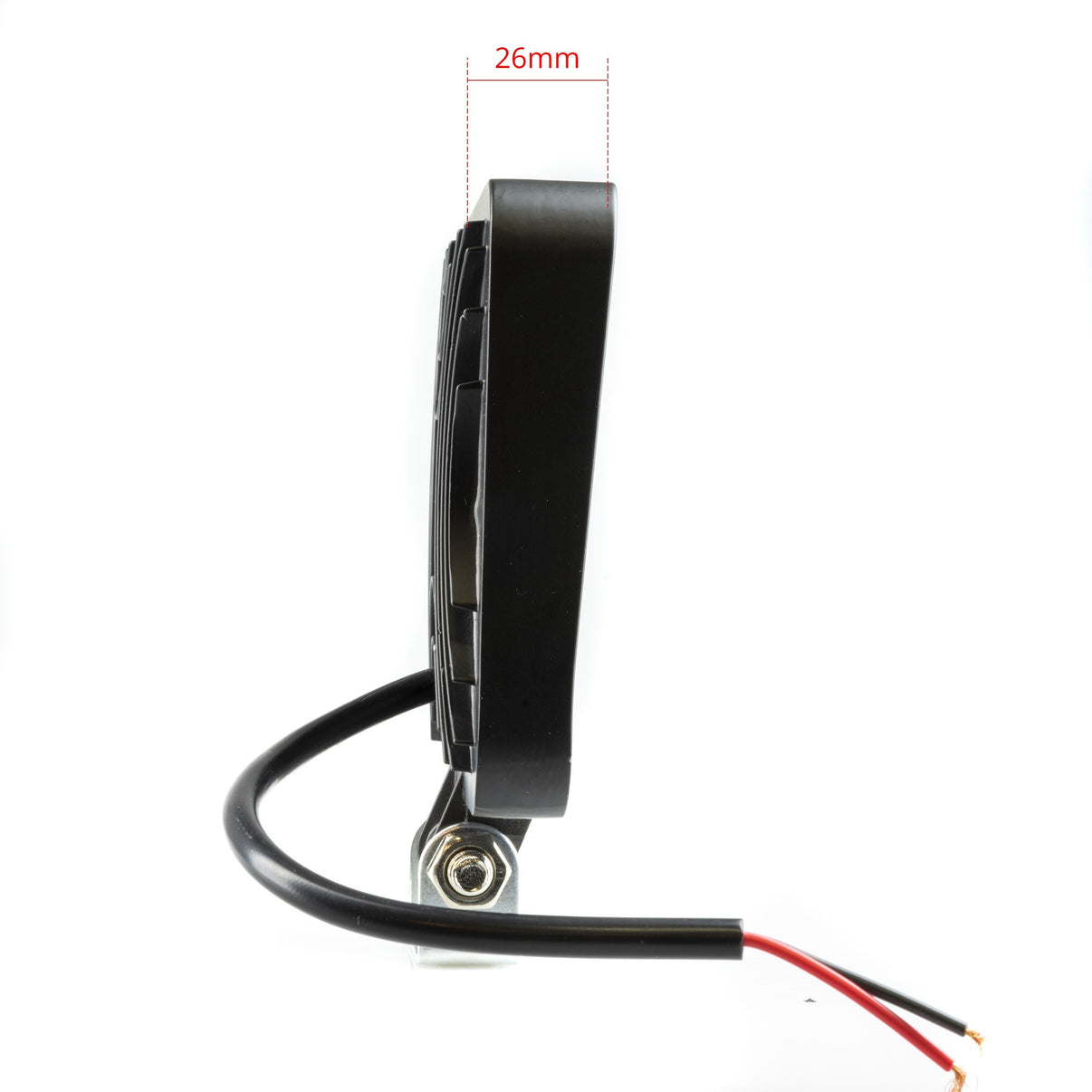 LED-arbetslampa – 27 W – 6000K – 9 LED – 2025 LM – 110 mm
