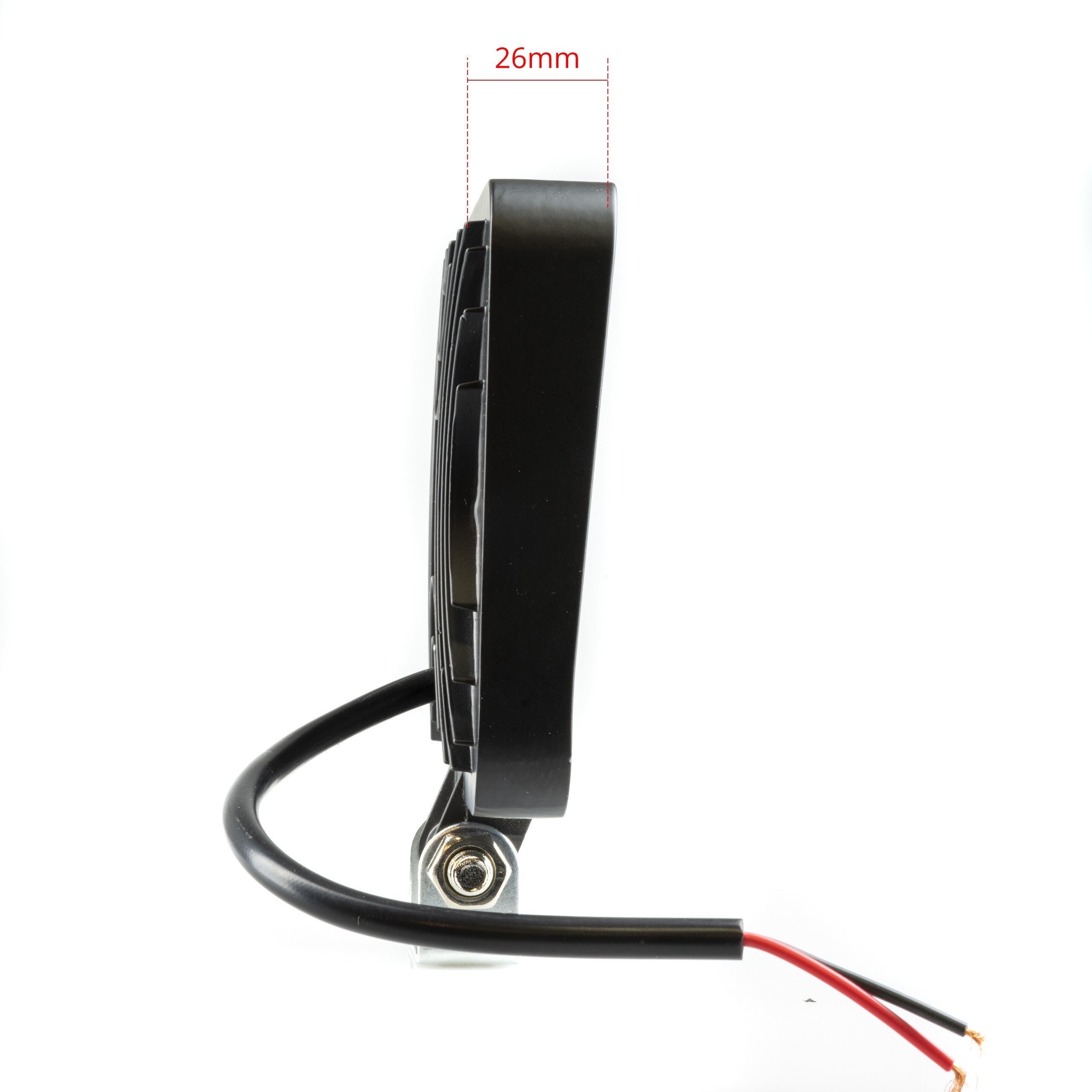 LED-arbetslampa – 27 W – 6000K – 9 LED – 2025 LM – 110 mm