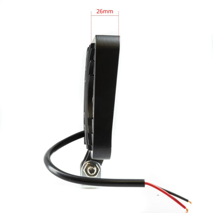 LED-arbetslampa – 27 W – 6000K – 9 LED – 2025 LM – 110 mm