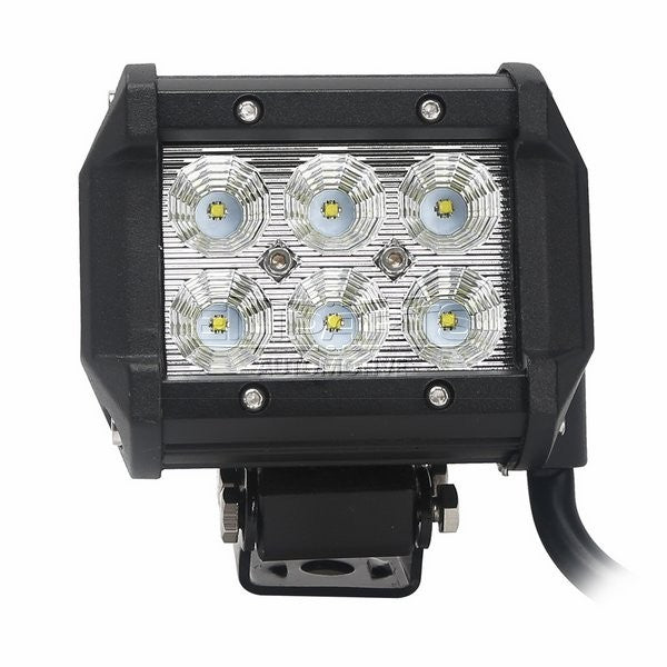 LED-arbetslampa – 18 W – 4300K – 6 LED – 1350 LM – 96 mm