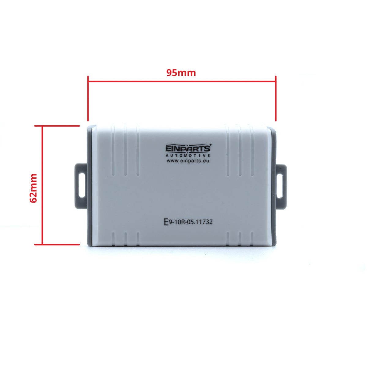 Parkeringssensor med display – Grå – ultraljudssensor – 4 sensorer – 4x 2,5 m