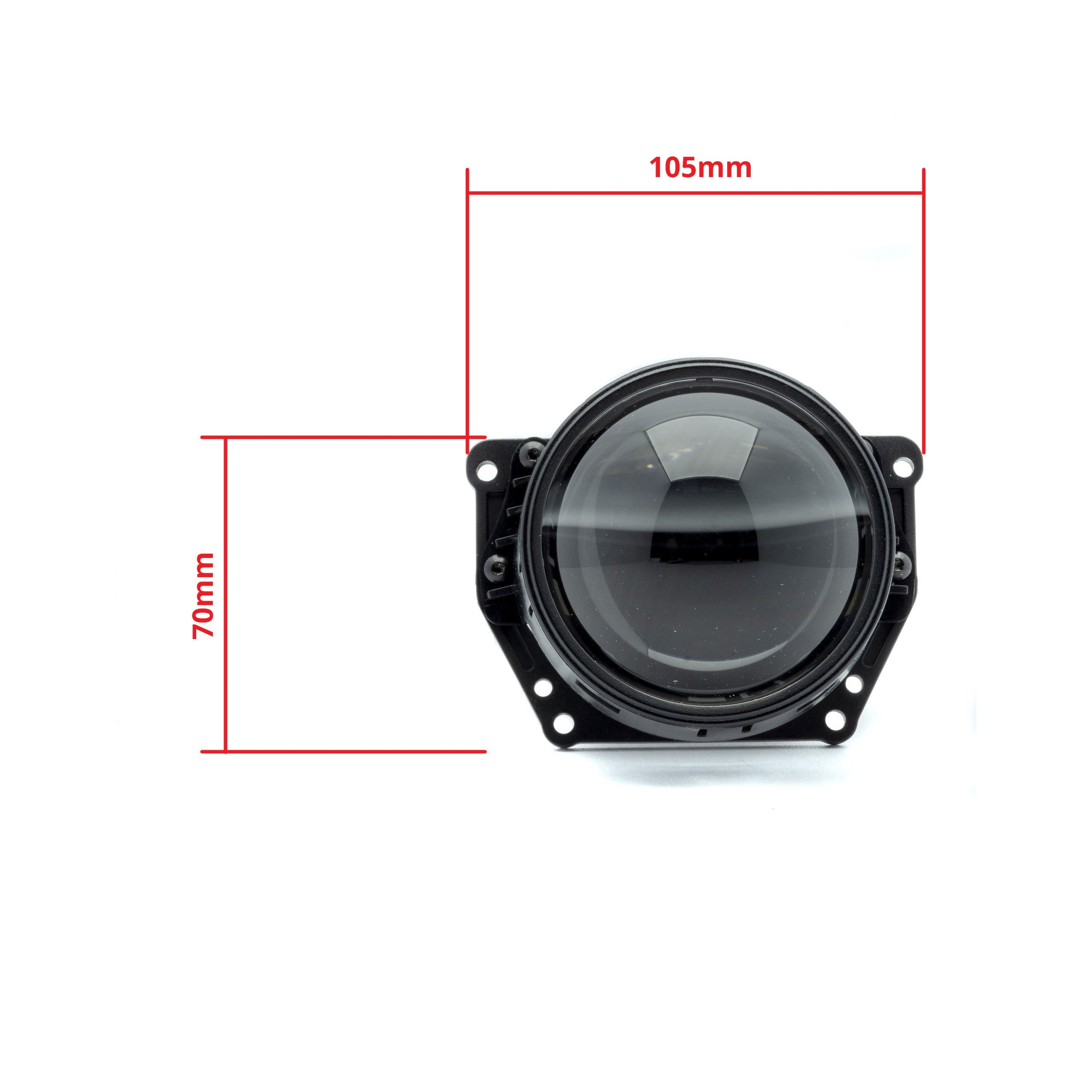 LED-projektorlins för strålkastare Alfa Romeo 146/147 m.fl. – 3" mm/ 136 mm