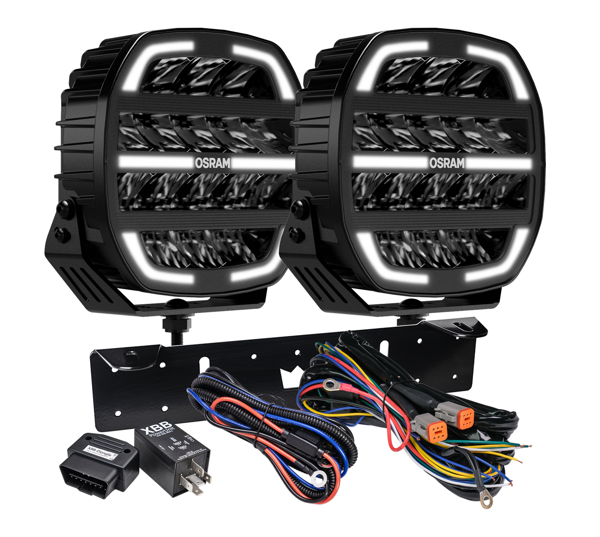 Osram LEDriving CUBE MX230 – CB 9" RAD2 – produktbild framifrån | OSRAM