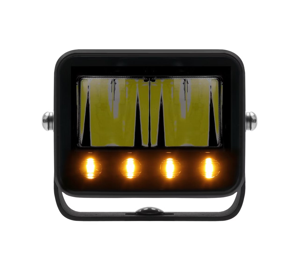 sidebillede, der viser profil og design af arbejdslys Razor Worker 40 Flash flash lys IP69K - Baklys - Carlevel
