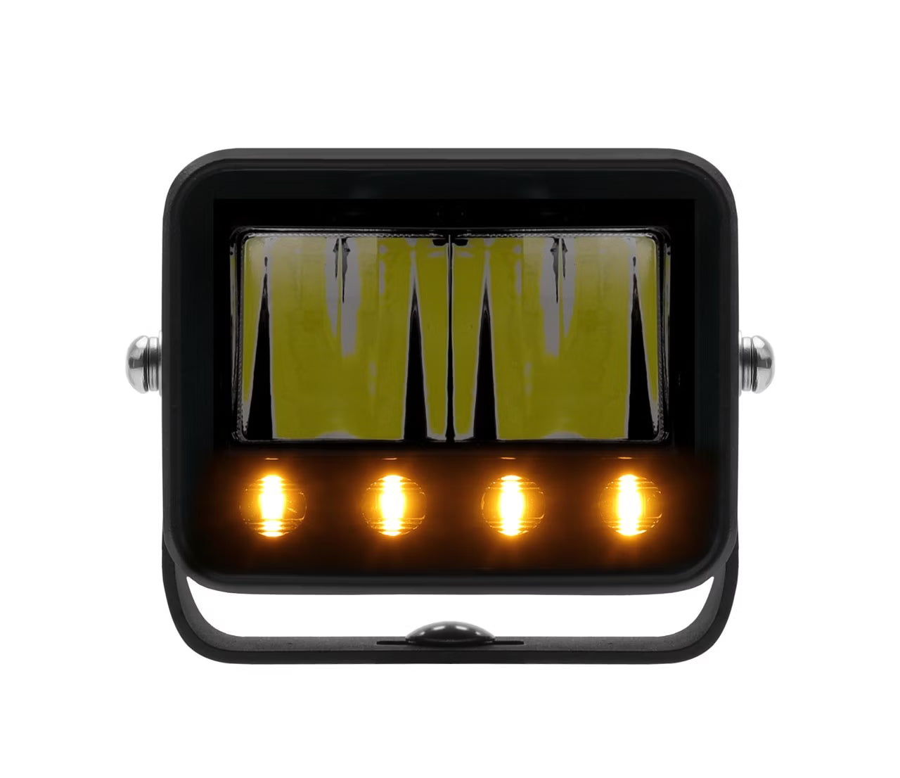 sidebillede, der viser profil og design af arbejdslys Razor Worker 40 Flash flash lys IP69K - Baklys - Carlevel