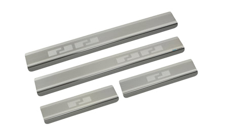 Tröskelskydd till BMW X6 II (F16) 2014–2019 – Rostfritt stål