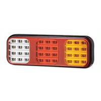 Baglygte Multifunktions LED 284 mm – 12/24V – til trailere og lastbiler – produktbillede