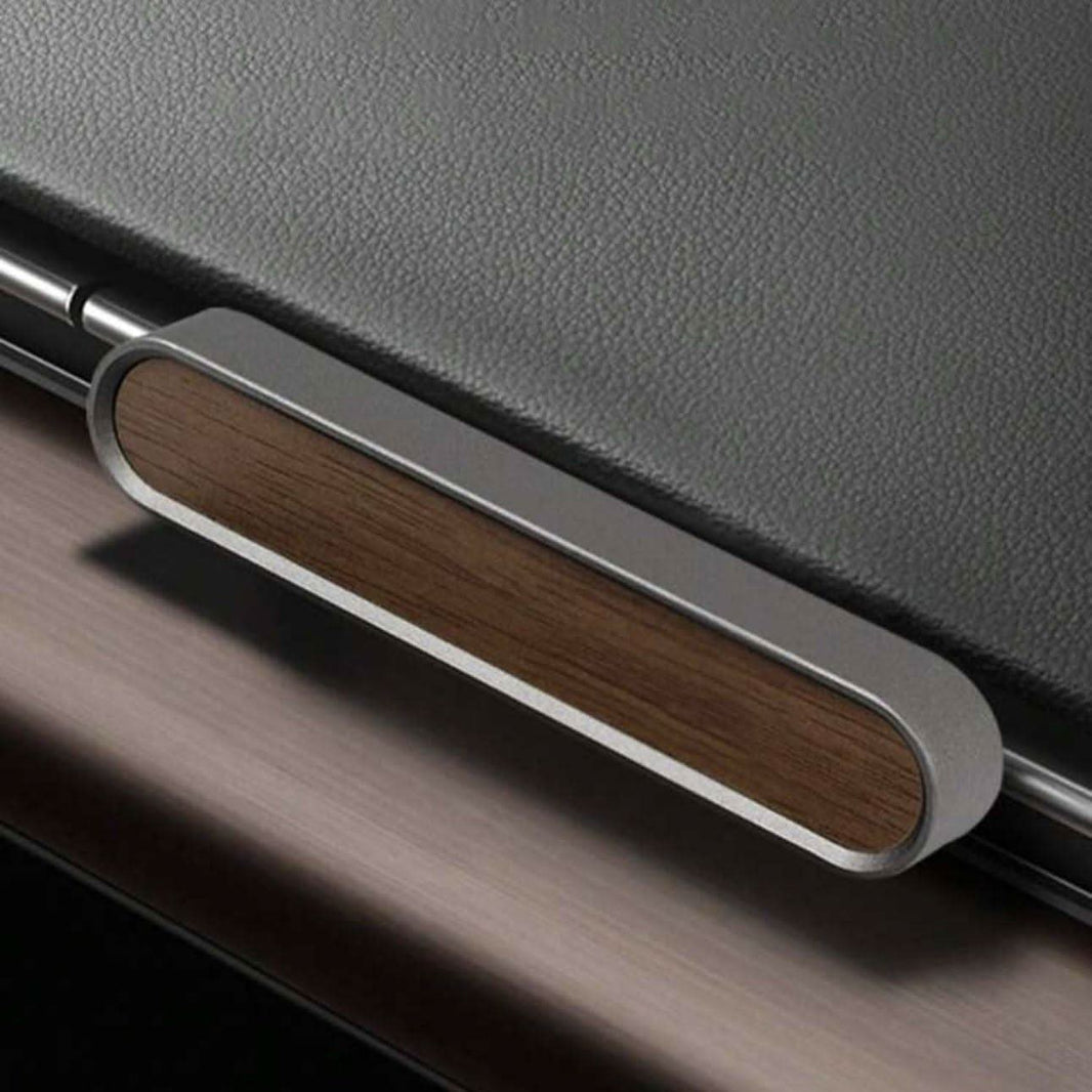 Aroma Diffuser til bil med metal- og trædesign - Indeholder 2 dufte - Carlevel - 